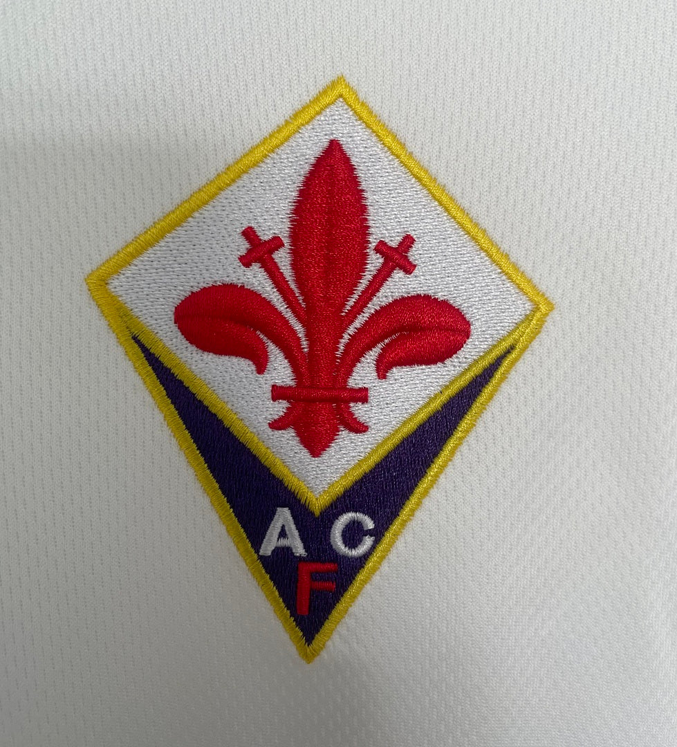 Fiorentina 1995-96 Away Long Sleeve Soccer Jersey
