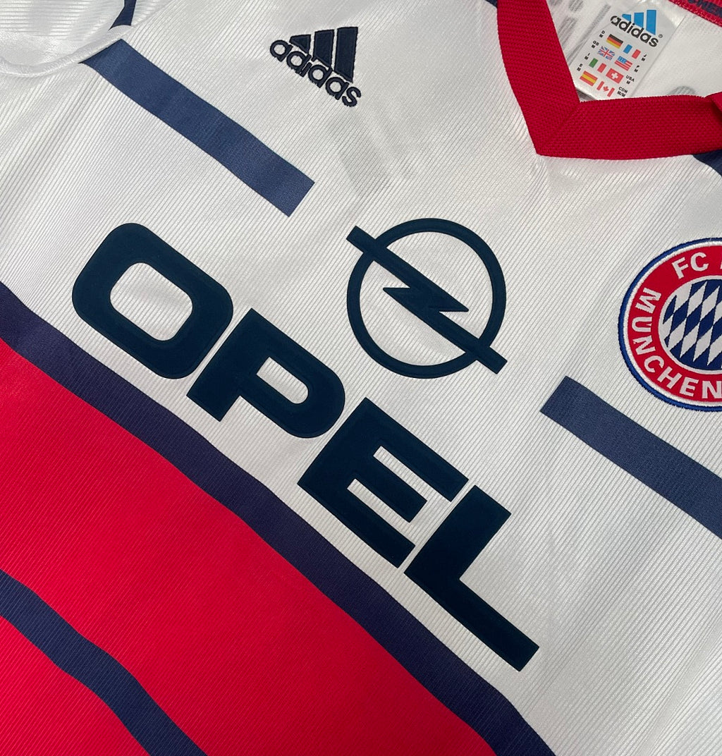 Bayern Munich 1998-00 Away Long Sleeve Soccer Jersey