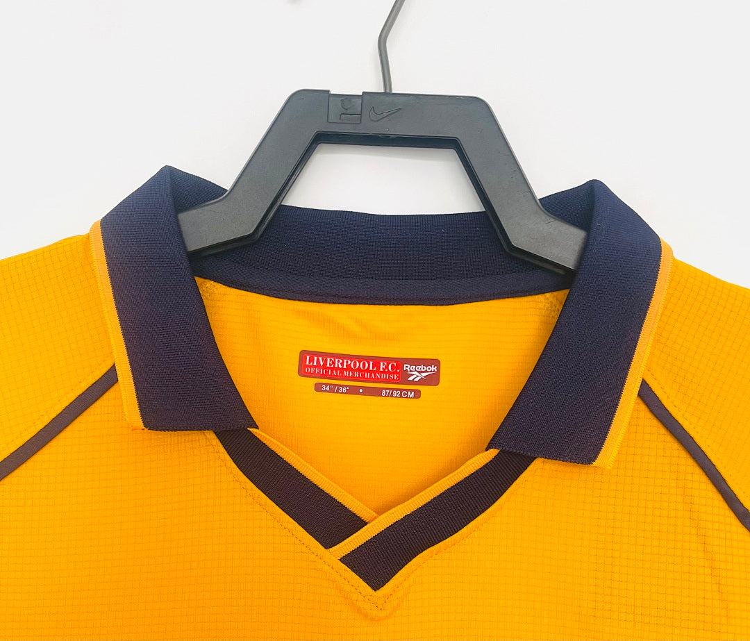 Liverpool 2000-01 Third Long Sleeve Soccer Jersey