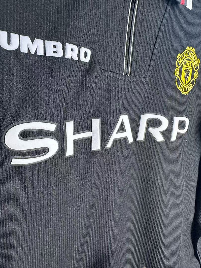Manchester United 1998 Away Long Sleeve Soccer Jersey