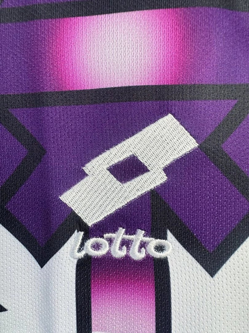 Fiorentina 1992-93 Away Long Sleeve Soccer Jersey