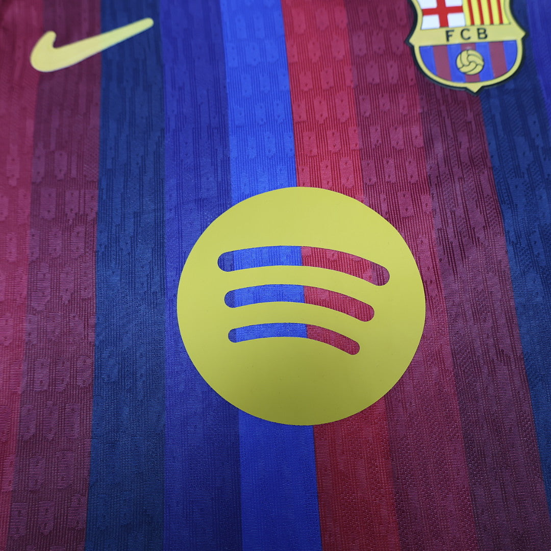 Barcelona 2026/27 Men's Home Player Jersey Set