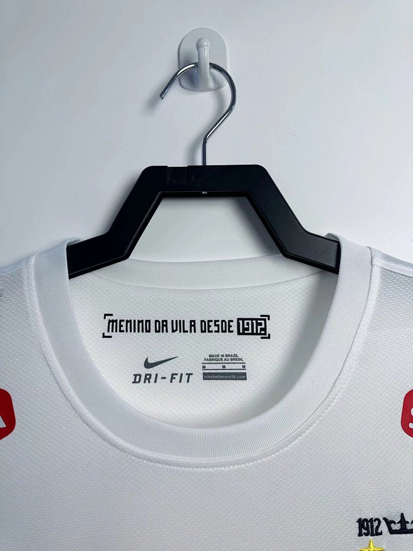 Santos 2012-13 Home Long Sleeve Soccer Jersey