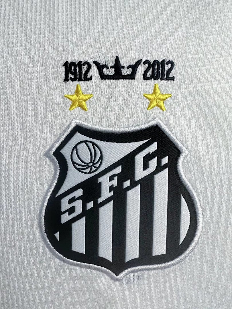 Santos 2012-13 Home Long Sleeve Soccer Jersey