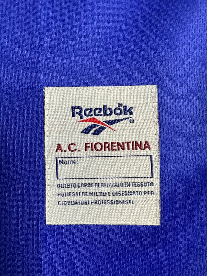 Fiorentina 1995-96 Home Long Sleeve Soccer Jersey