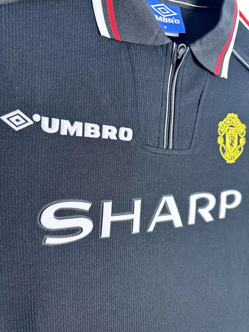 Manchester United 1998-99 Away Long Sleeve Soccer Jersey