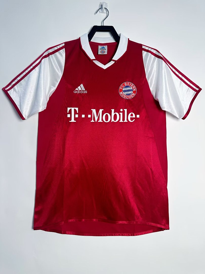 Bayern Munich 2003-04 Home Soccer Jersey