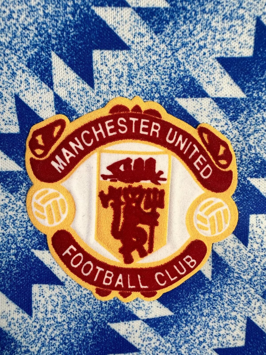 Manchester United 1990-92 Away Long Sleeve Soccer Jersey