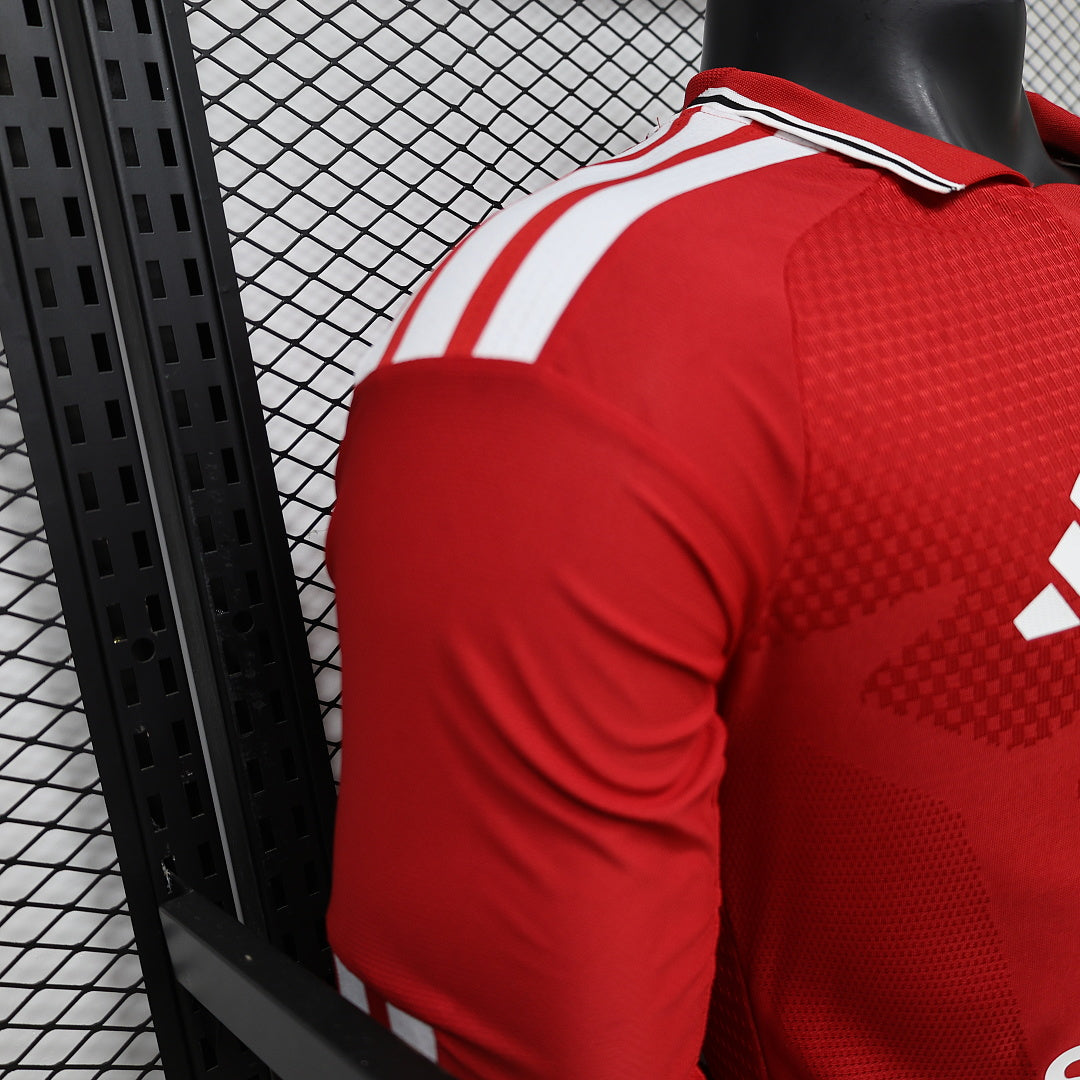Manchester United 2026/27 Men's Home Long Sleeve Player Jersey