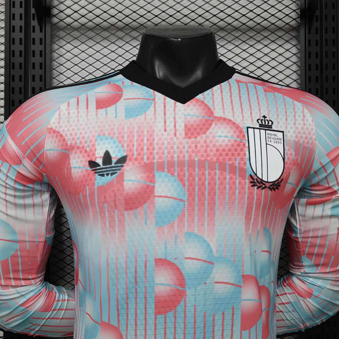 Belgium 2026/27 Men's Away Long Sleeve Player Jersey