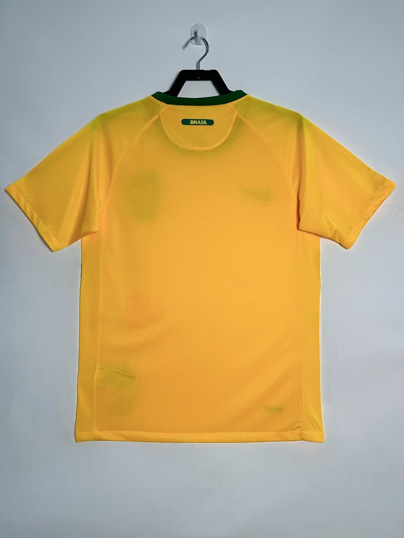 Brazil 2010 Home Long Sleeve Soccer Jersey