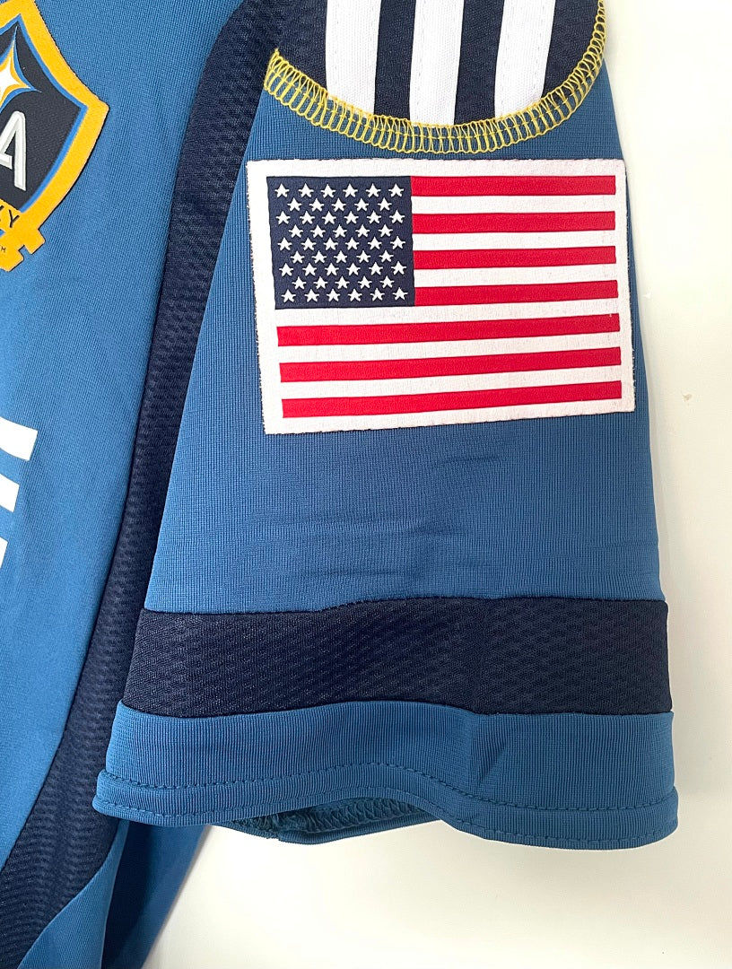LA Galaxy 2011-12 Away Long Sleeve Soccer Jersey