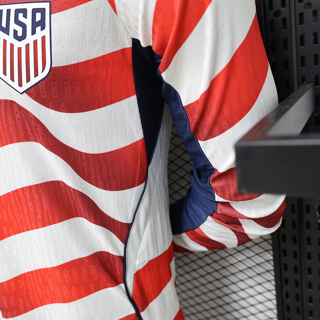 USA 2026/27 Men's Home Long Sleeve Player Jersey