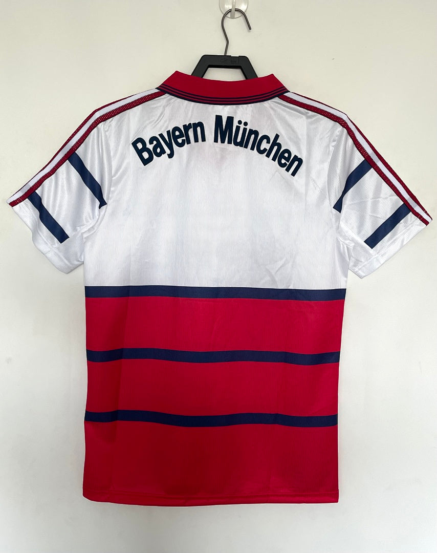 Bayern Munich 1998-00 Away Long Sleeve Soccer Jersey
