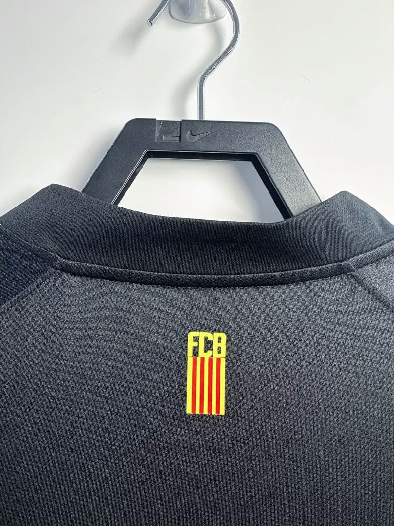 Barcelona 2011-12 Away Long Sleeve Soccer Jersey