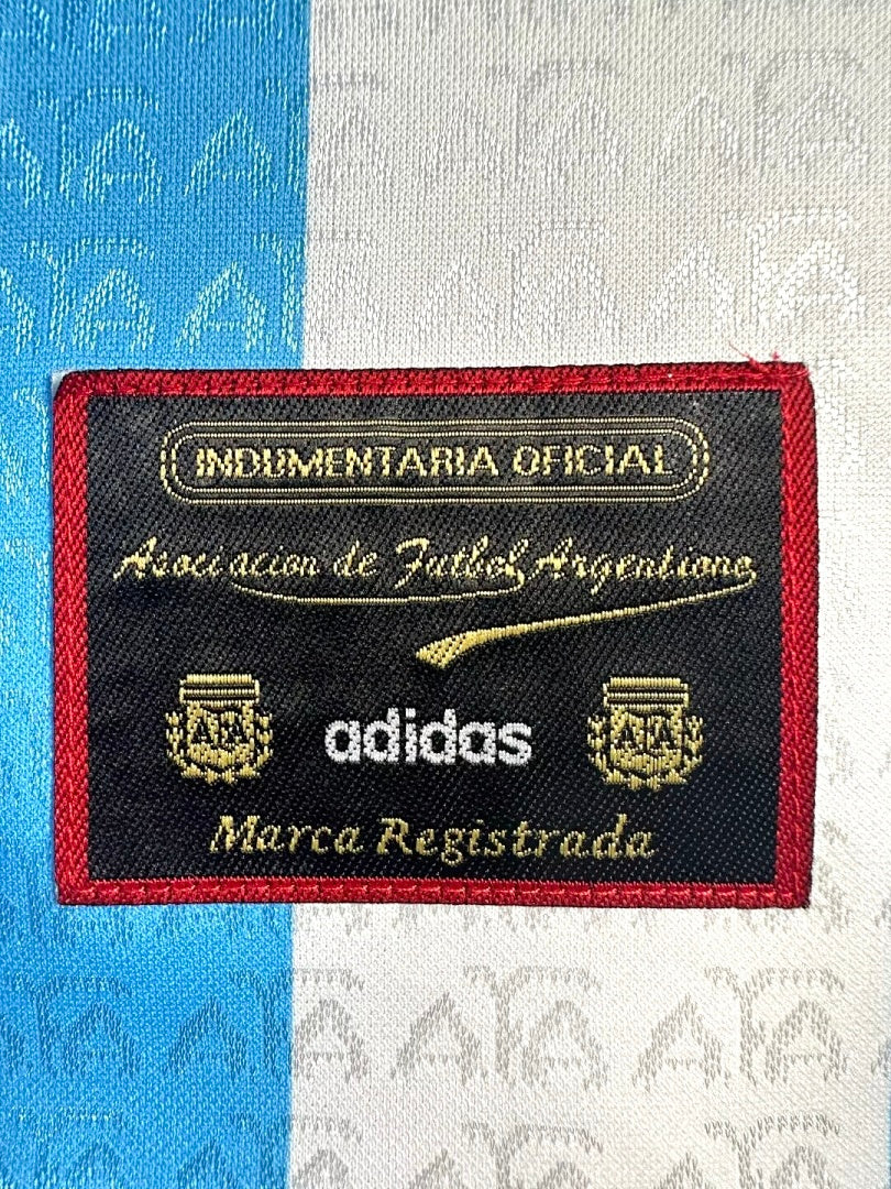 Argentina 1994 Home Long Sleeve Soccer Jersey