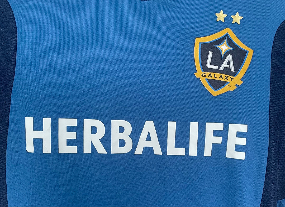 LA Galaxy 2011-12 Away Long Sleeve Soccer Jersey
