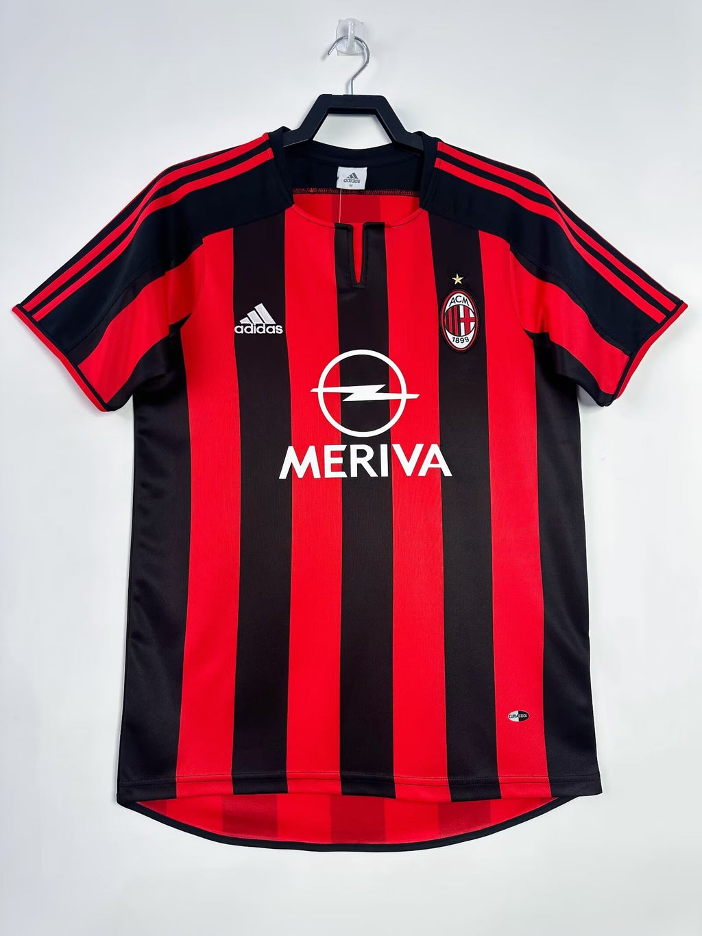 AC Milan 2003-04 Home Soccer Jersey