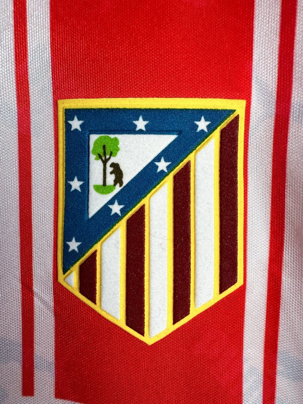 Atlético Madrid 1994-95 Home Long Sleeve Soccer Jersey