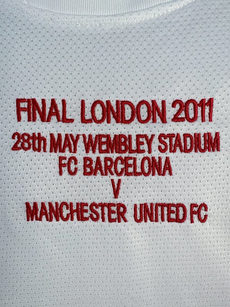Manchester United 2010-11 Away Long Sleeve Soccer Jersey