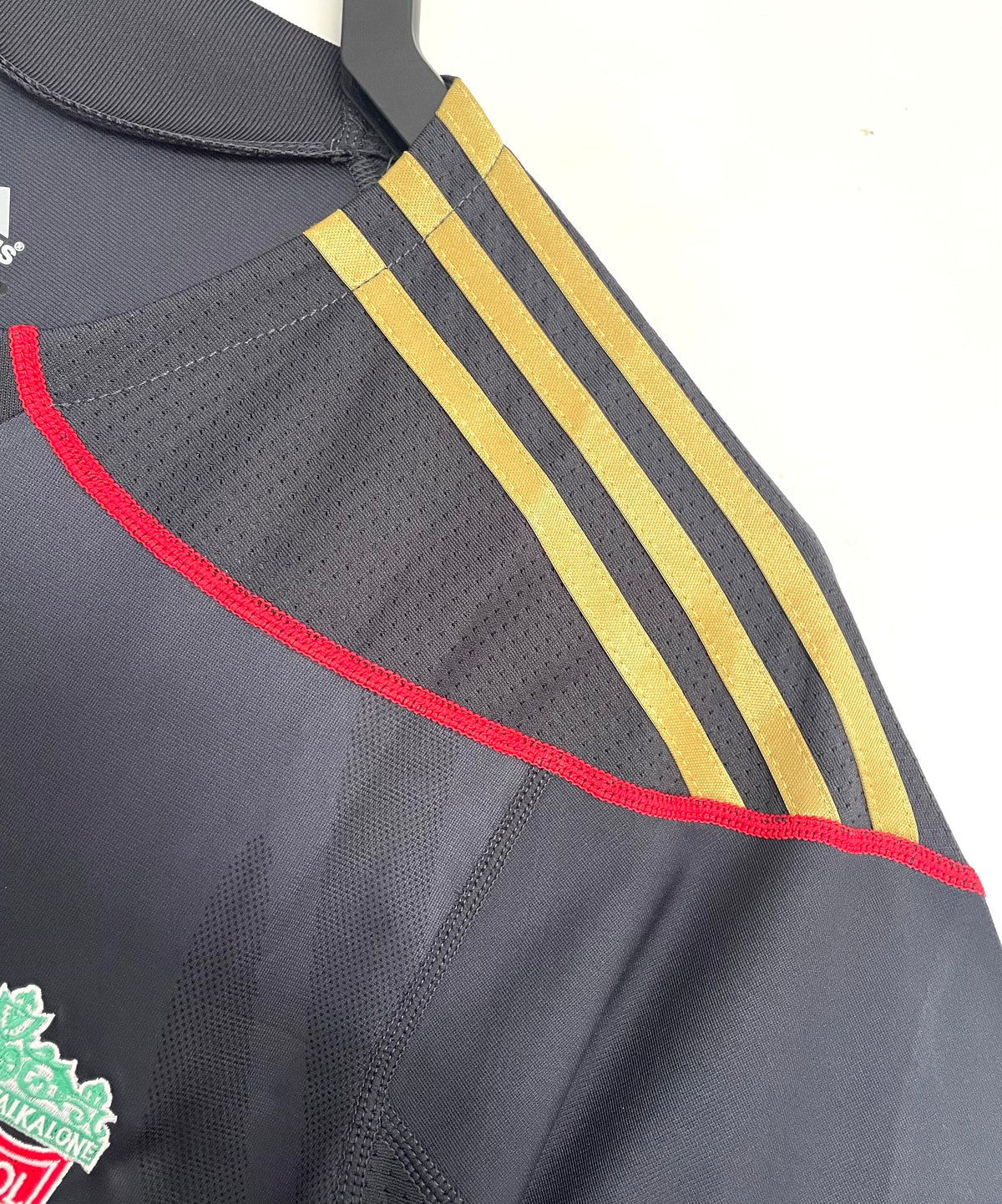 Liverpool 2009-10 Away Long Sleeve Soccer Jersey