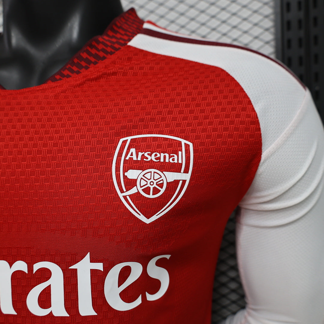 Arsenal 2026/27 Men's Home Long Sleeve Player Jersey
