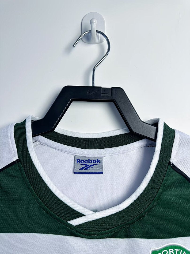 Sporting Lisbon 2001-03 Home Long Sleeve Soccer Jersey