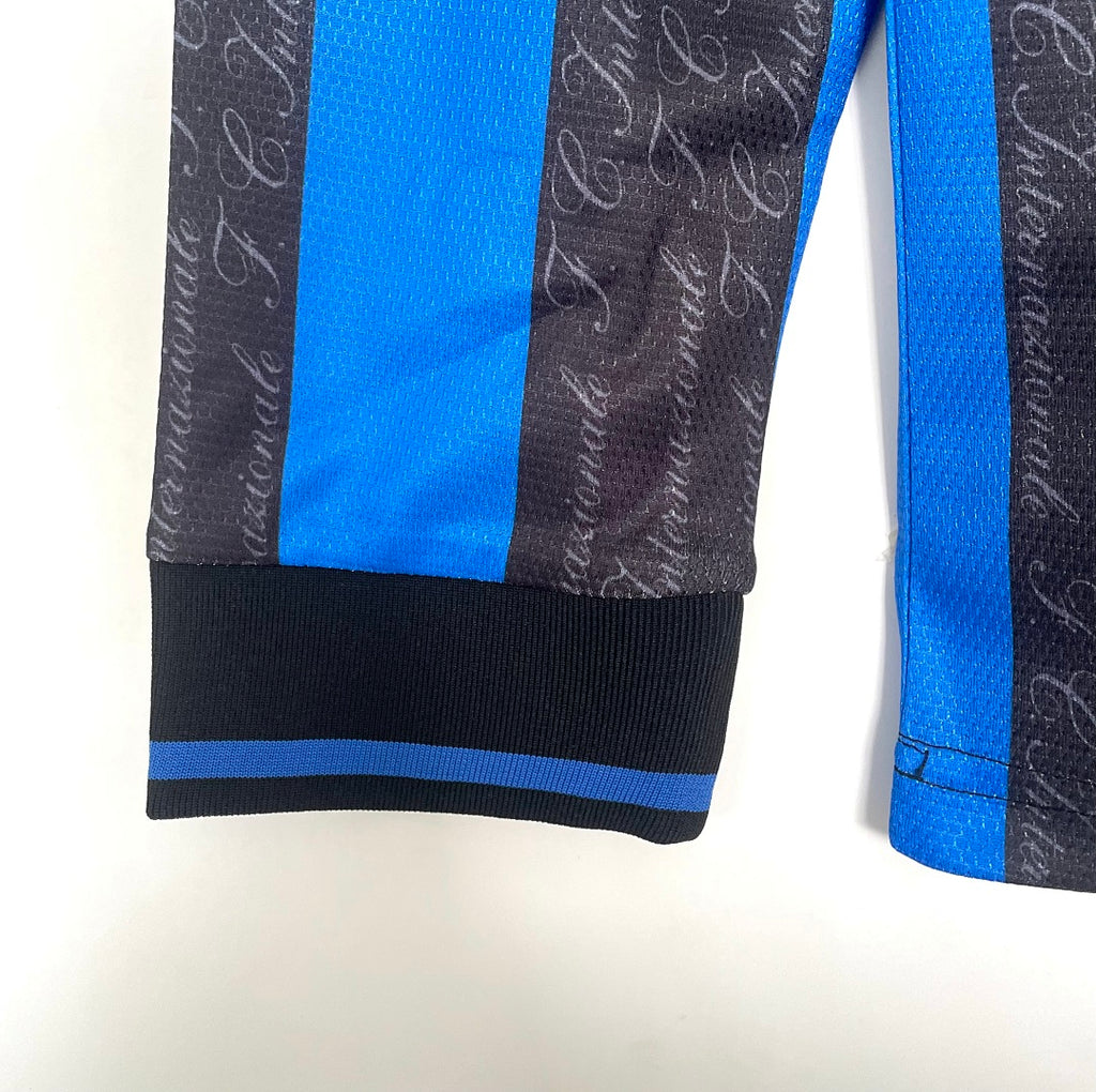 Inter Milan 1997-98 Home Long Sleeve Soccer Jersey