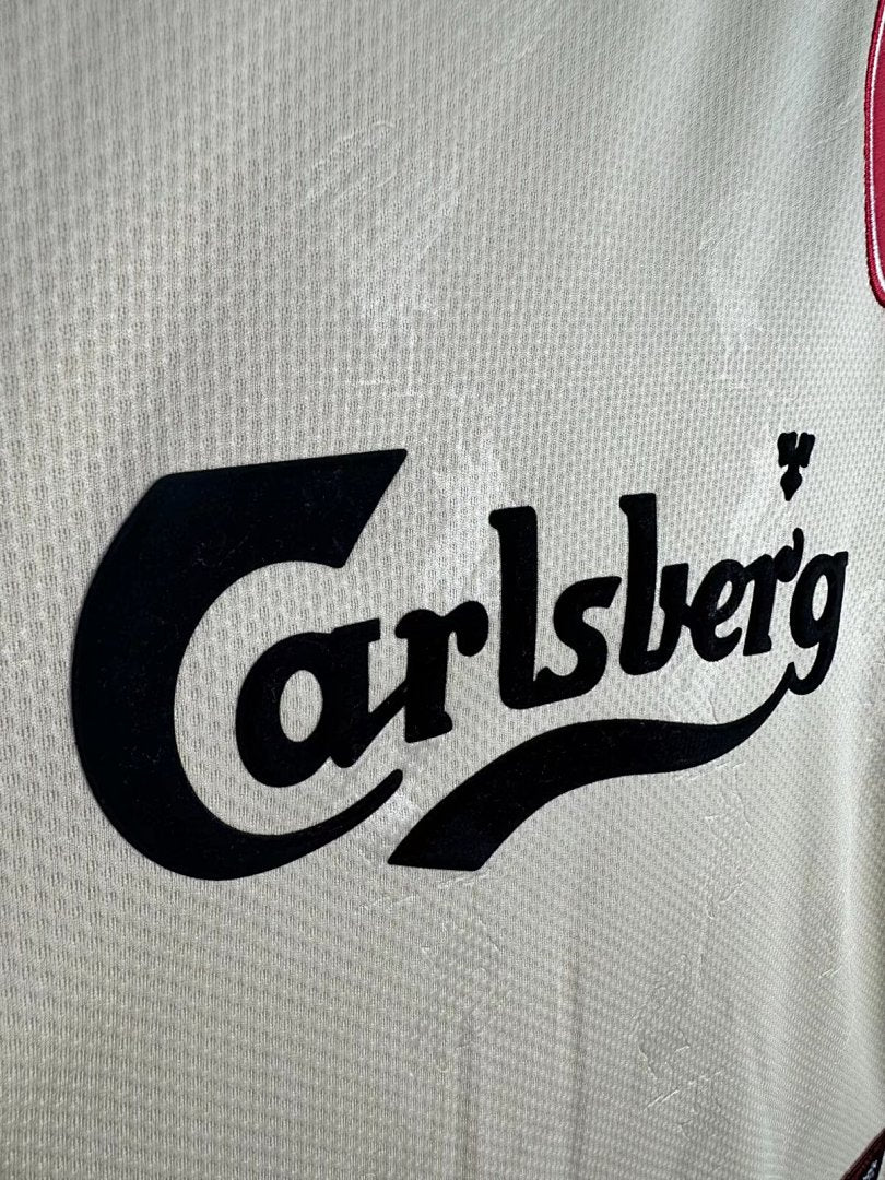 Liverpool 1996-97 Away Long Sleeve Soccer Jersey