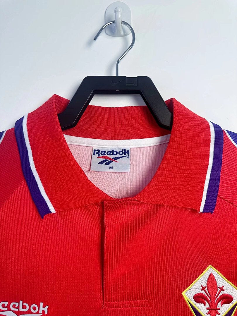 Fiorentina 1995-96 Third Long Sleeve Soccer Jersey