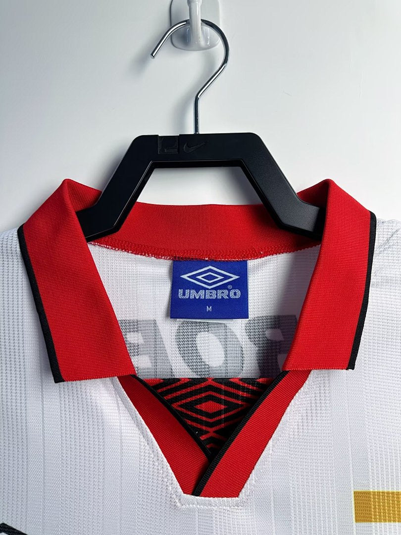 Flamengo 1995-96 Away Long Sleeve Soccer Jersey