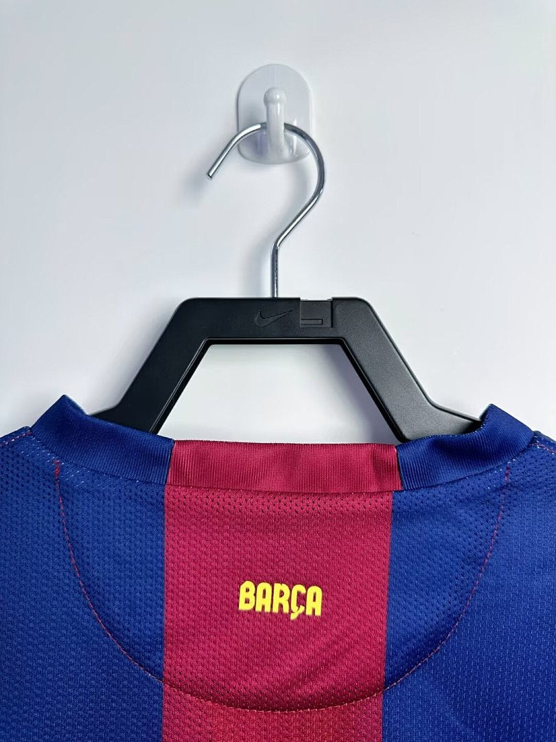 Barcelona 2014-15 Home Long Sleeve Soccer Jersey