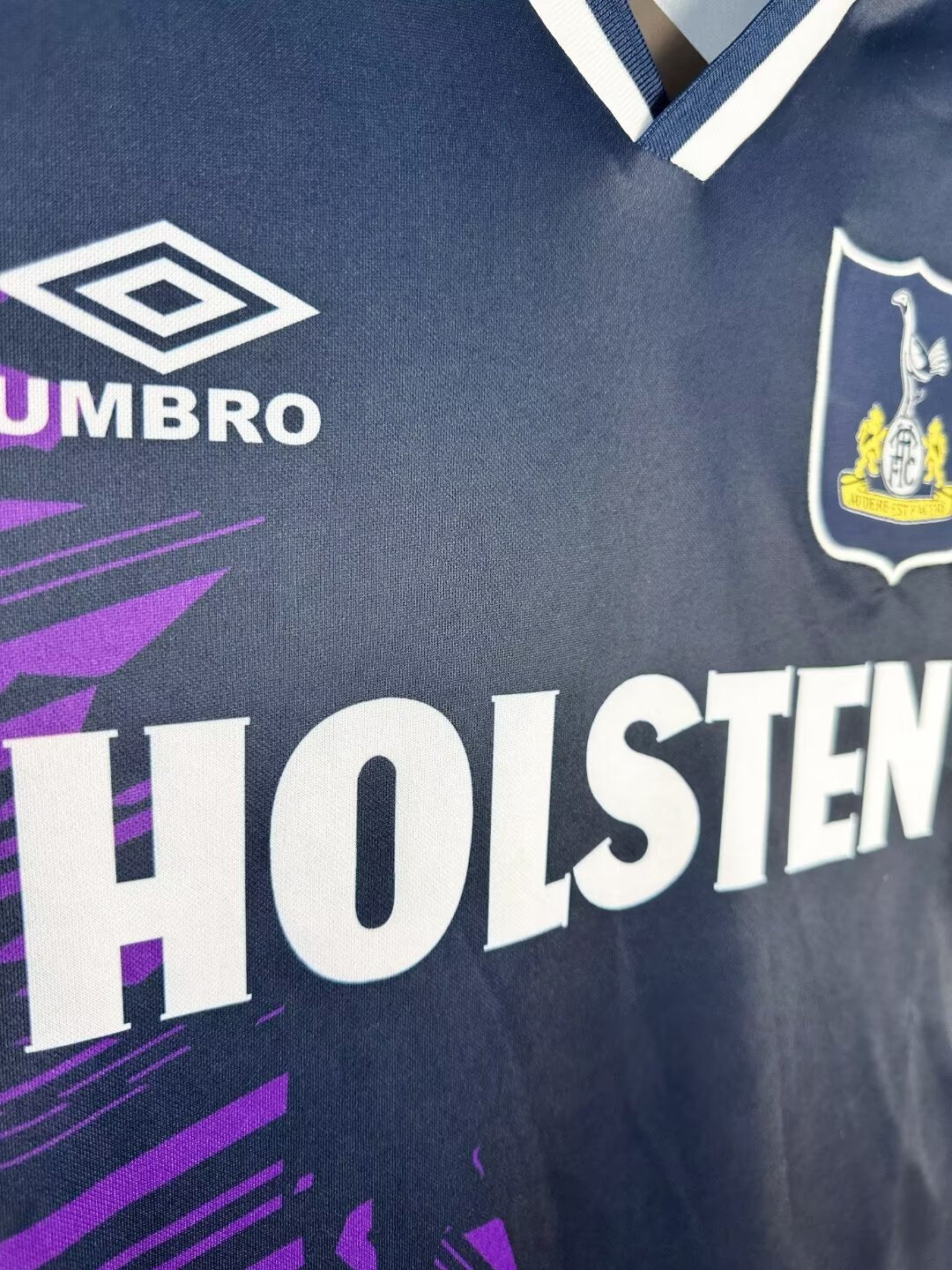 Tottenham Hotspur 1994-95 Away Long Sleeve Soccer Jersey
