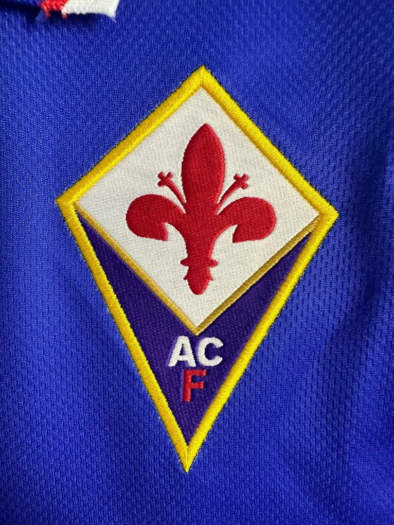 Fiorentina 1995-96 Home Long Sleeve Soccer Jersey