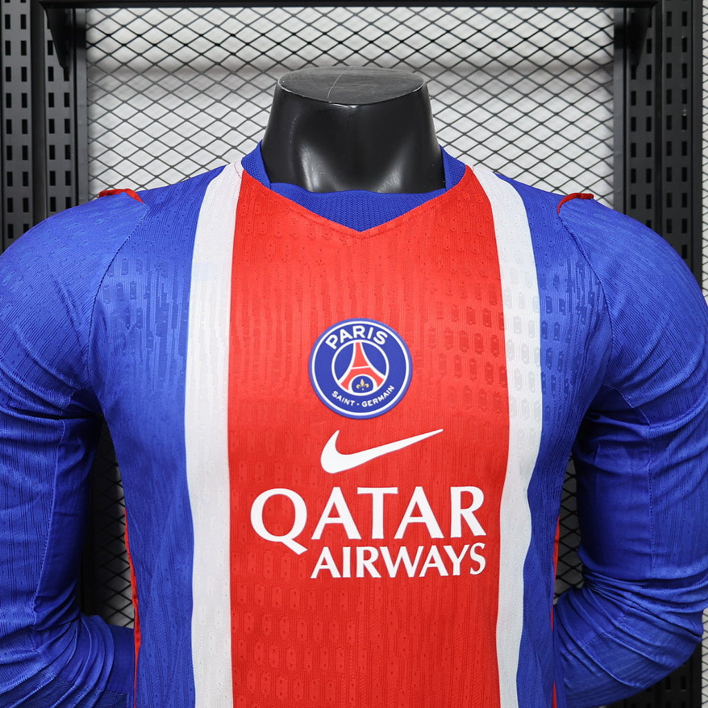 PSG 2026/27 Men's Home Long Sleeve Player Jersey