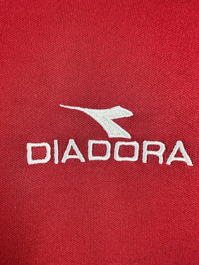 Roma 1998-99 Home Long Sleeve Soccer Jersey