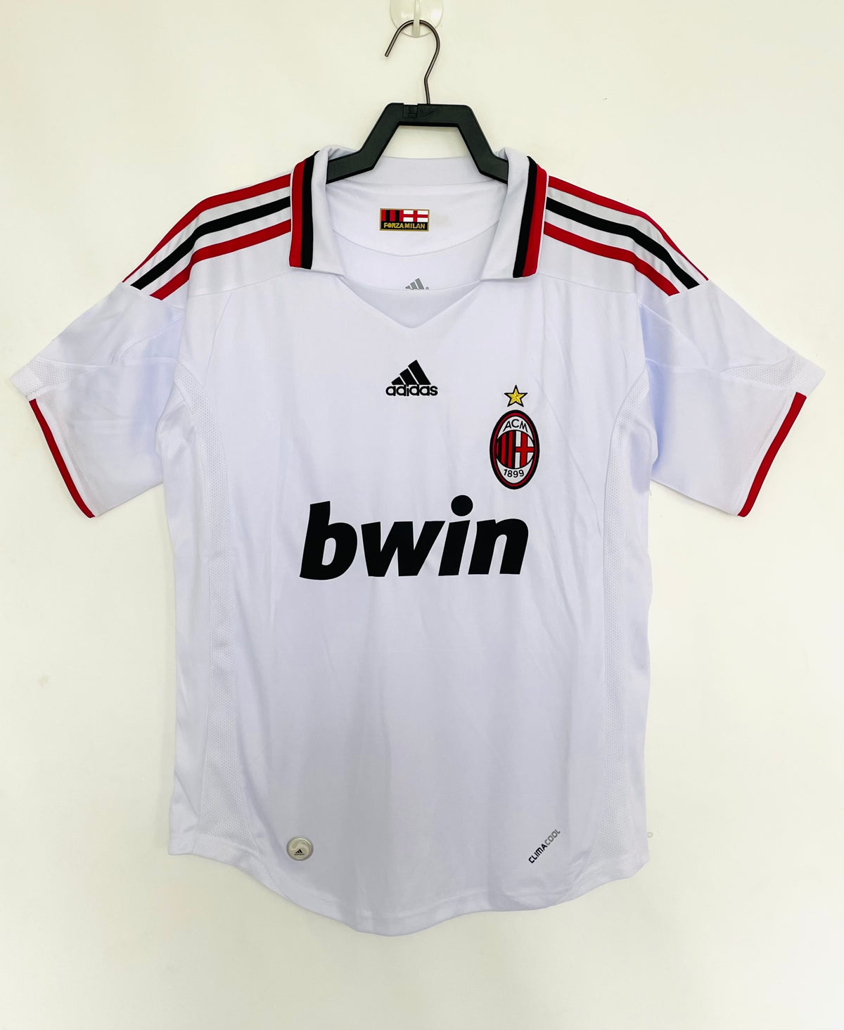 AC Milan 2009-10 Away Long Sleeve Soccer Jersey