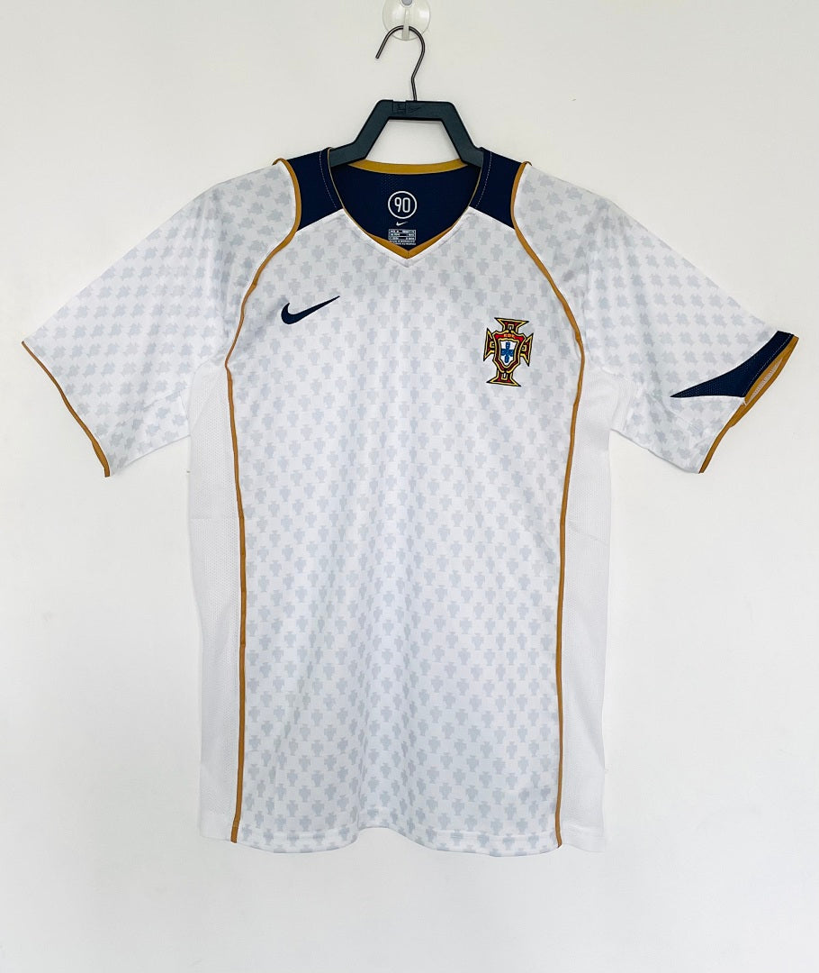 Portugal 2004 Away Long Sleeve Soccer Jersey