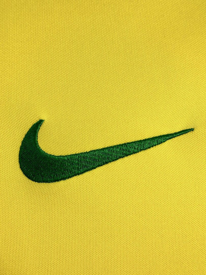Brazil 1998 Home Long Sleeve Soccer Jersey
