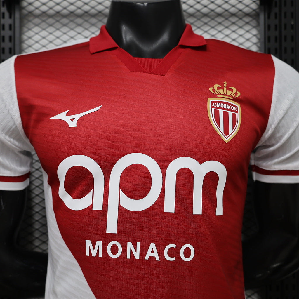 Monaco 2026/27 Men's Home Player Jersey