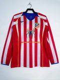 Atlético Madrid 2004-05 Home Long Sleeve Soccer Jersey