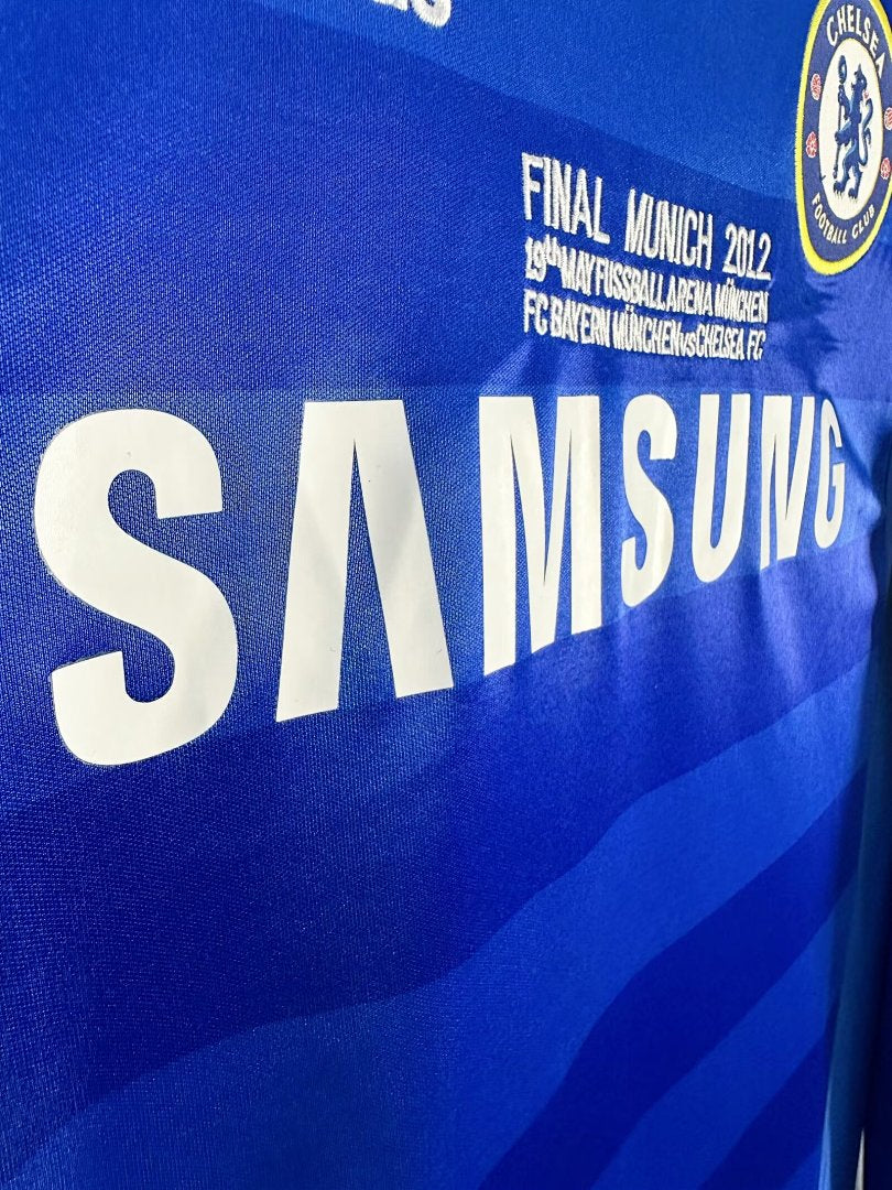 Chelsea 2011-12 Home Long Sleeve Soccer Jersey