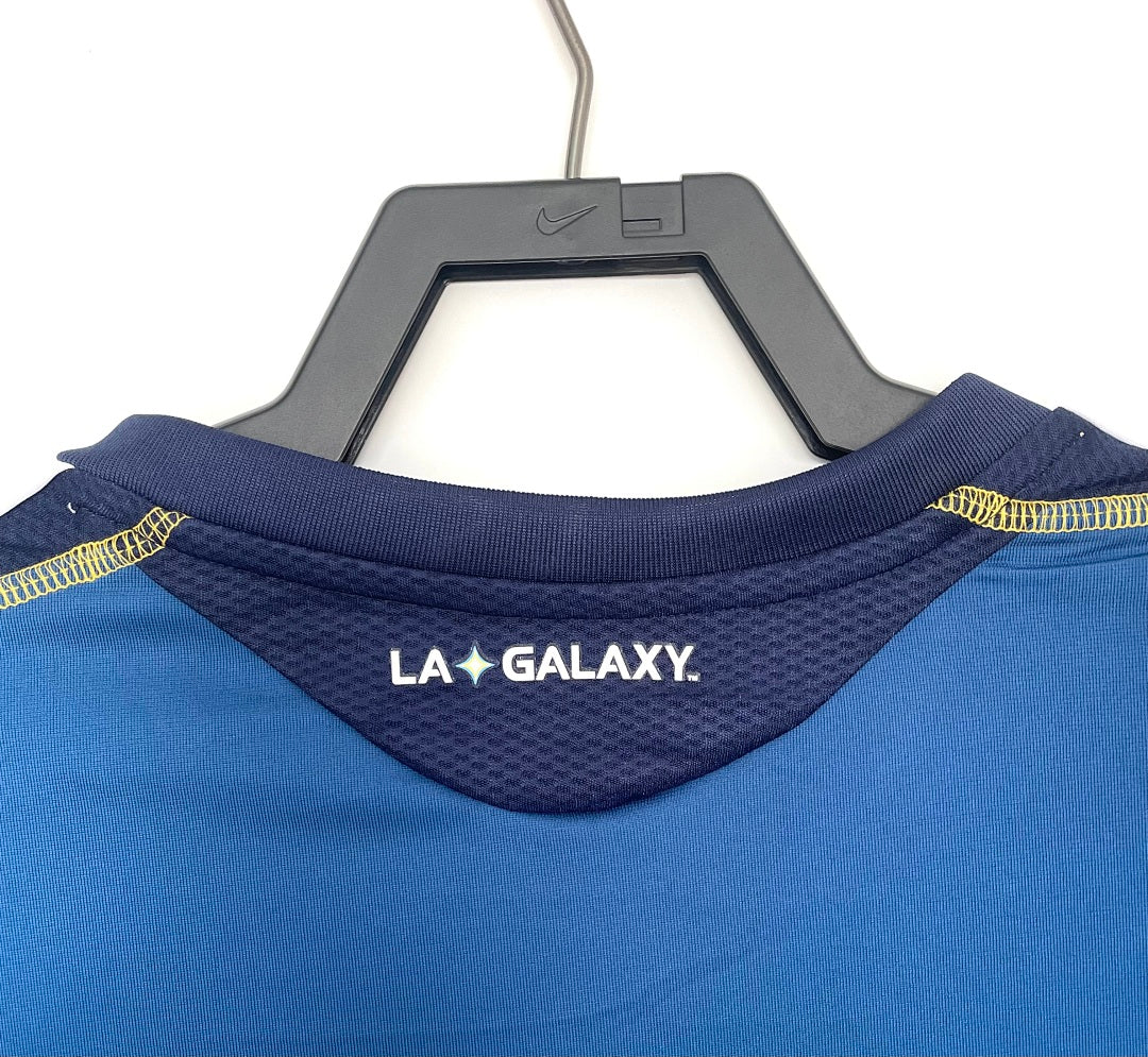 LA Galaxy 2011-12 Away Long Sleeve Soccer Jersey