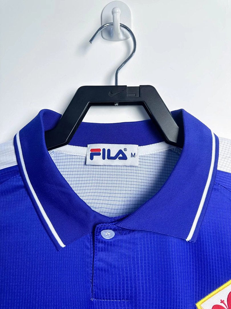 Fiorentina 1998-99 Home Long Sleeve Soccer Jersey