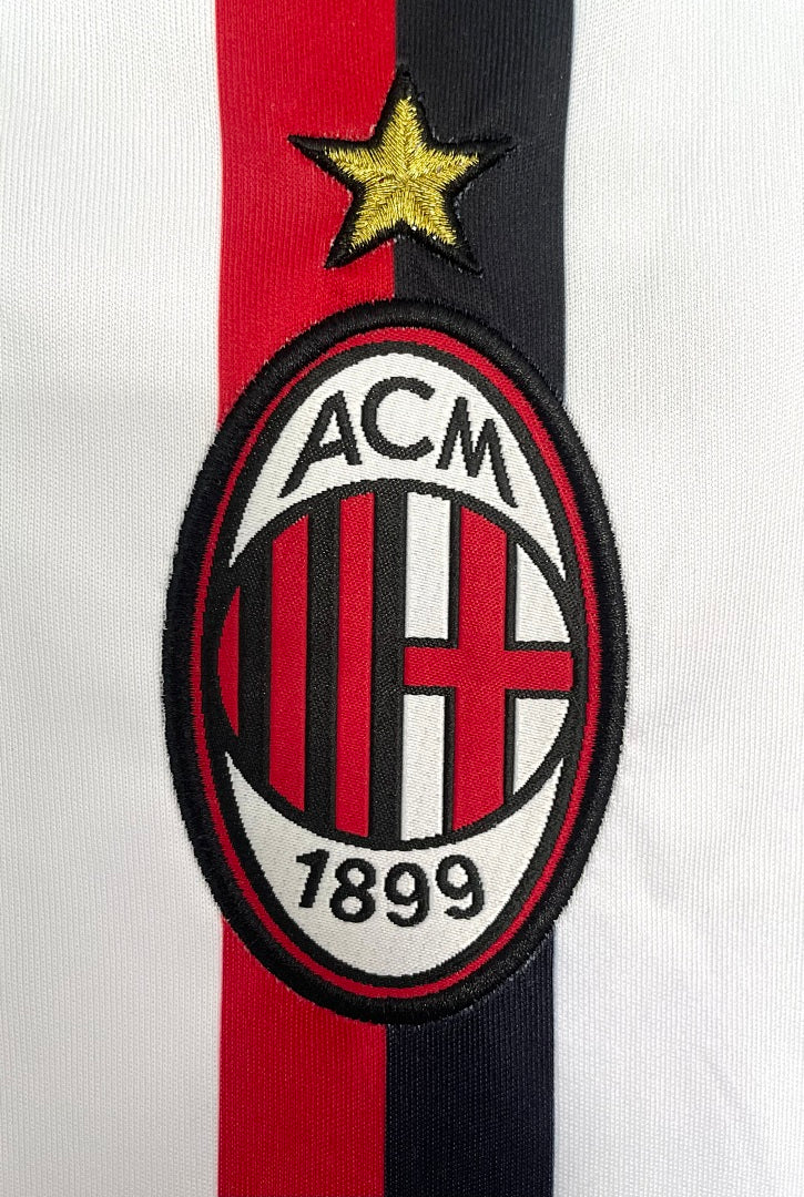 AC Milan 2011-12 Away Long Sleeve Soccer Jersey