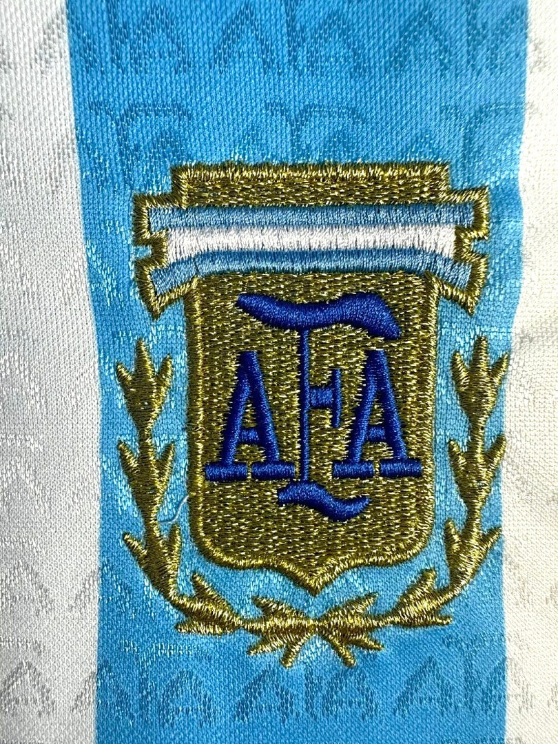 Argentina 1994 Home Long Sleeve Soccer Jersey