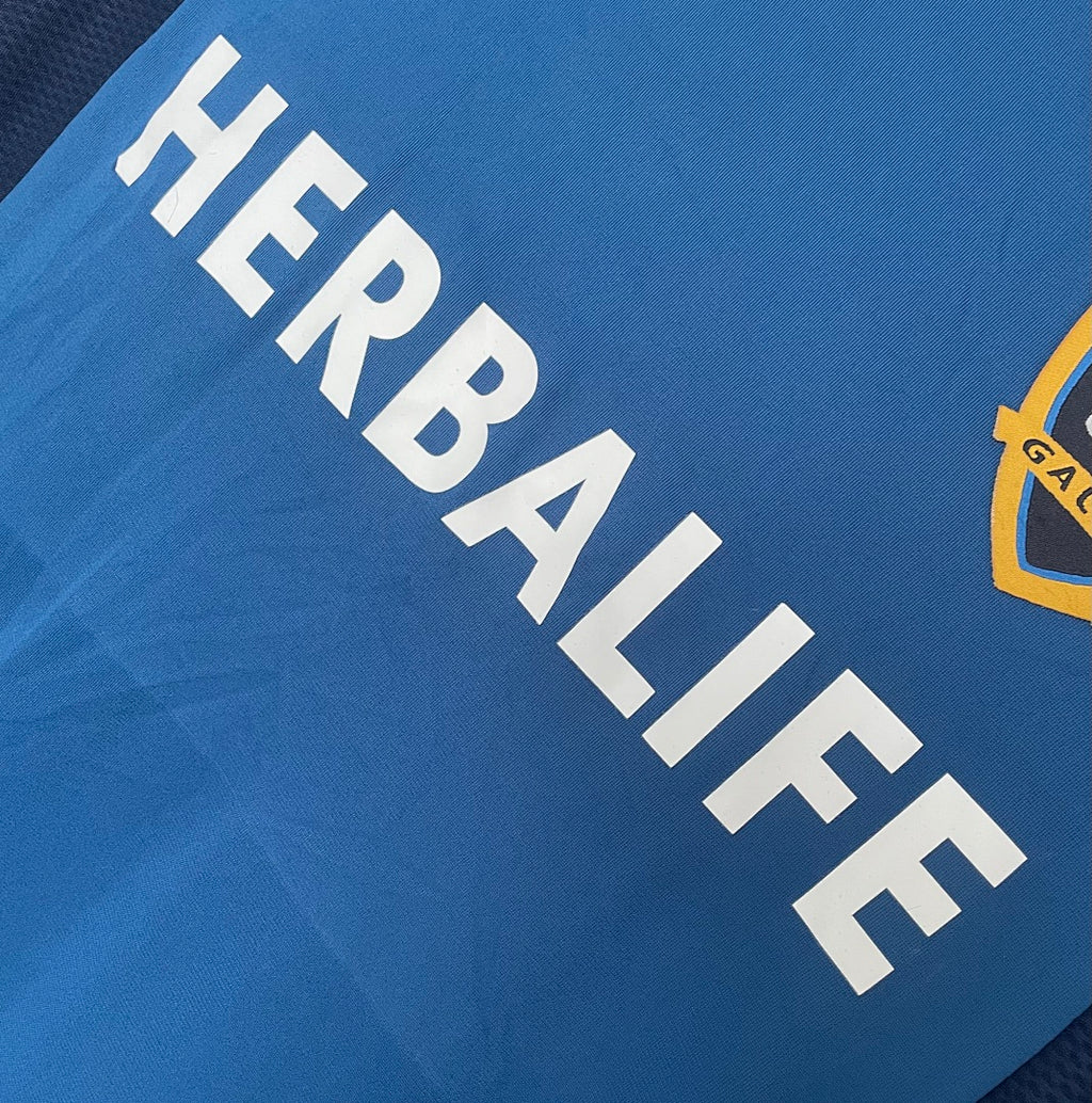 LA Galaxy 2011-12 Away Long Sleeve Soccer Jersey