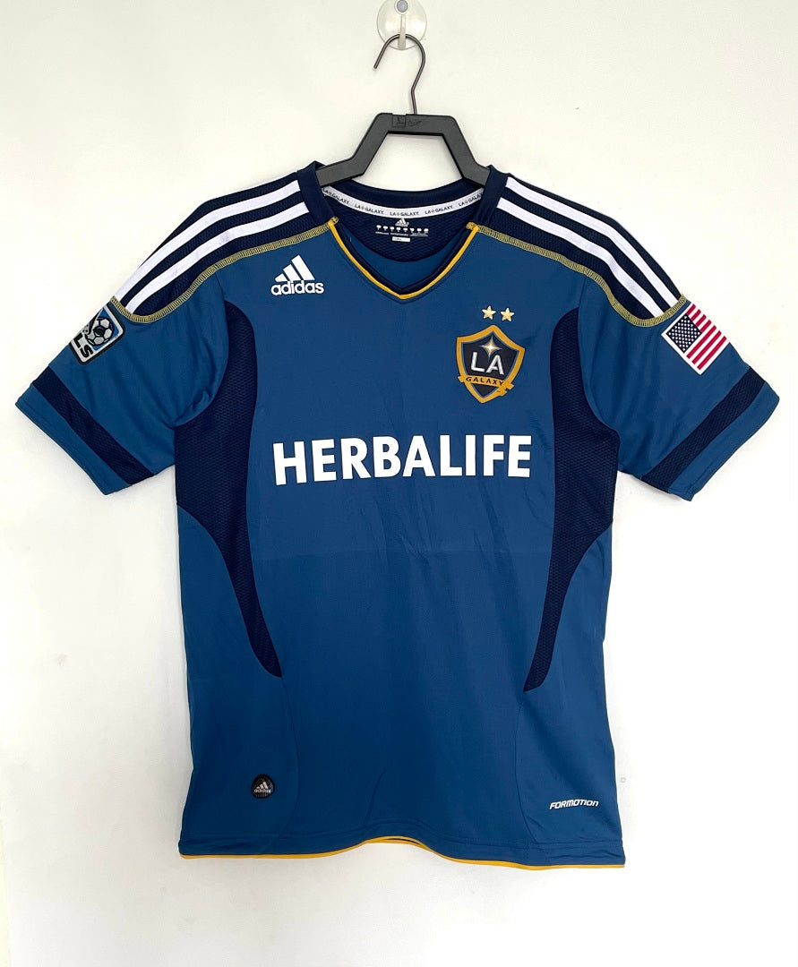 LA Galaxy 2011-12 Away Long Sleeve Soccer Jersey