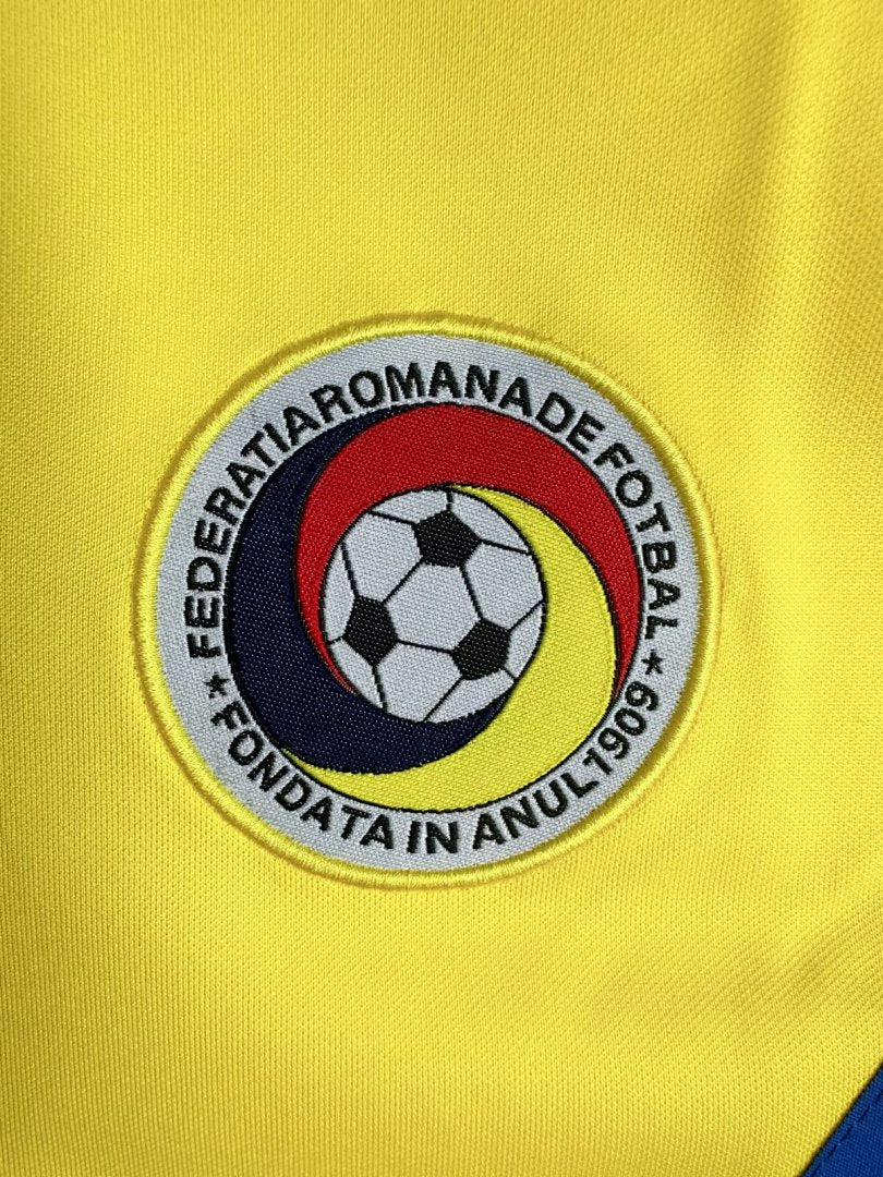Romania 1994 Home Long Sleeve Soccer Jersey