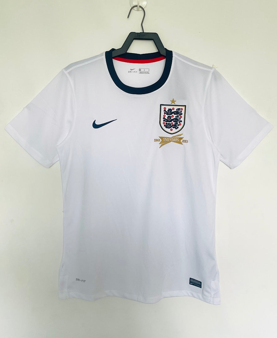 England 2013 Home Long Sleeve Soccer Jersey